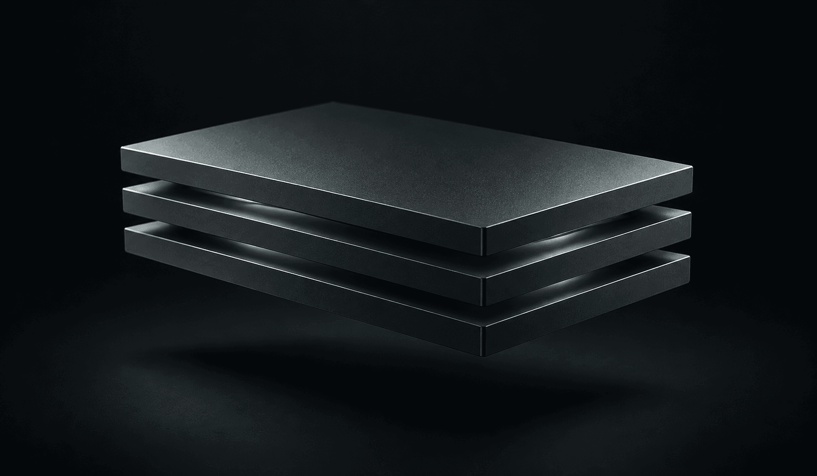 Connected graphite layers